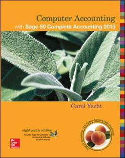Computer Accounting with Sage 50 Complete Accounting 2015