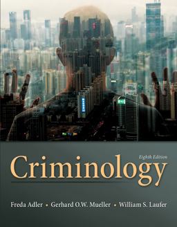 Criminology 8th 9780078026423 Front Cover