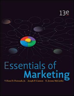 Essentials of Marketing 13th 9780078028885 Front Cover