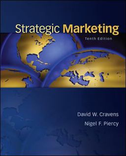 Strategic Marketing 10th 9780078028908 Front Cover