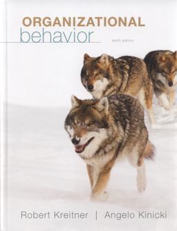 Organizational Behavior 10th 9780078029363 Front Cover