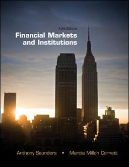 Financial Markets and Institutions 5th 9780078034664 Front Cover