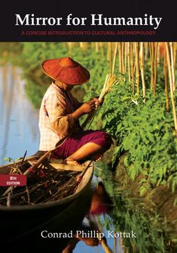 Mirror for Humanity A Concise Introduction to Cultural Anthropology 8th 9780078034909 Front Cover