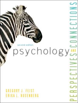 Psychology Perspectives and Connections 2nd 9780078035203 Front Cover