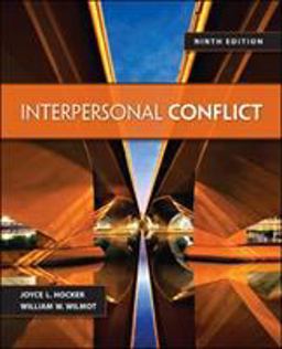 Interpersonal Conflict 9th 9780078036934 Front Cover