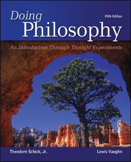 Doing Philosophy: an Introduction Through Thought Experiments 5th 9780078038259 Front Cover