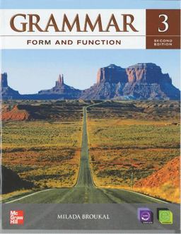 Grammar Form and Function Level 3 Student Book with E-Workbook