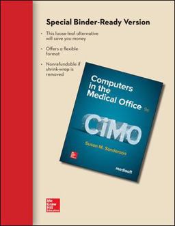 Looseleaf for Computers in the Medical Office 9th 9780078094361 Front Cover
