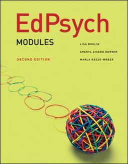 EdPsych Modules 2nd 9780078097867 Front Cover
