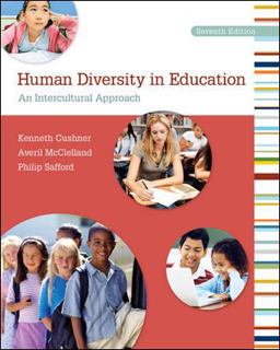 Human Diversity in Education An Intercultural Approach 7th 9780078110276 Front Cover
