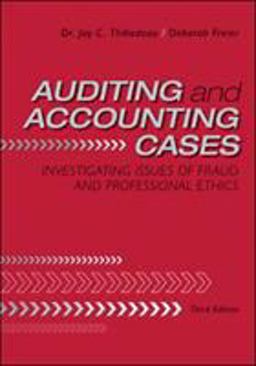 Auditing and Accounting Cases Auditing and Accounting Cases