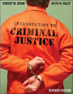 Introduction to Criminal Justice 7th 9780078111532 Front Cover
