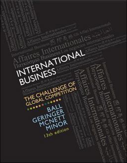 International Business 13th 9780078112638 Front Cover