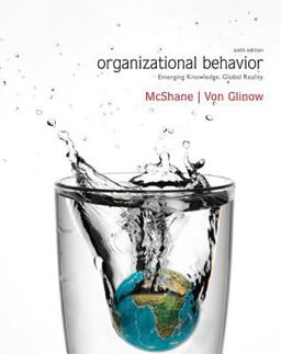 Organizational Behavior Emerging Knowledge, Global Reality 6th 9780078112645 Front Cover