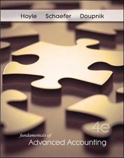 Fundamentals of Advanced Accounting Fundamentals of Advanced Accounting