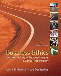 Business Ethics Decision-Making for Personal Integrity and Social Responsibility 2nd 9780078137136 Front Cover
