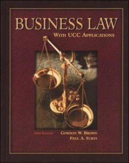 Business Law with UCC Applications