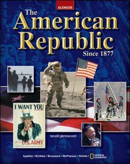 American Republic since 1877  9780078280870 Front Cover