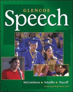 Glencoe Speech, Student Edition 3rd 9780078616181 Front Cover