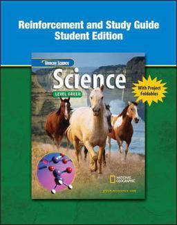 Glencoe IScience, Level Green, Grade 7, Reinforcement and Study Guide, Student Edition