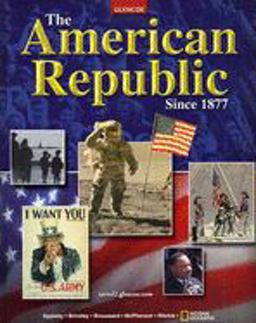 American Republic since 1877  9780078743597 Front Cover