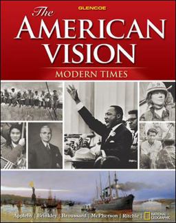 American Vision: Modern Times, Student Edition  9780078745232 Front Cover