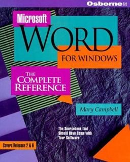 Word for Windows 2