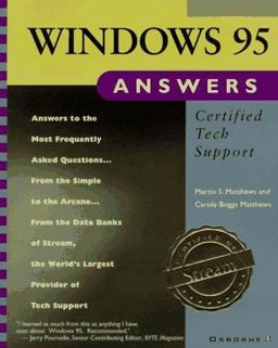 Windows 95 Answers!