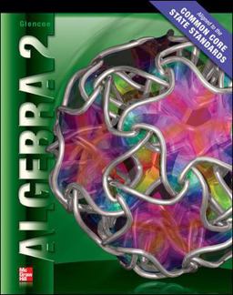 Algebra 2 Student Edition CCSS 1st 9780078952654 Front Cover