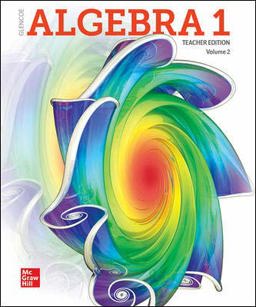 Algebra 1 2018, Teacher Edition, Volume 2 1st 9780078985188 Front Cover