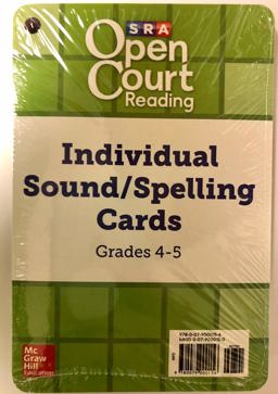 OCR Grades 4-5 Sound/Spelling Individual Cards