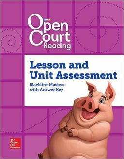 Open Court Reading Grade 4, Word Analysis Kit Assessment BLM with Answer Key