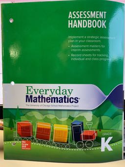 Everyday Mathematics 4 National Assessment Masters Grade K