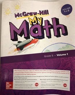 McGraw-Hill My Math, Grade 5, Student Edition, Volume 1