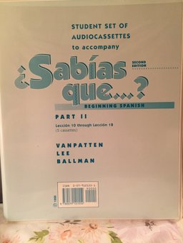 Sabias Que (Student Cassettes Part 2)