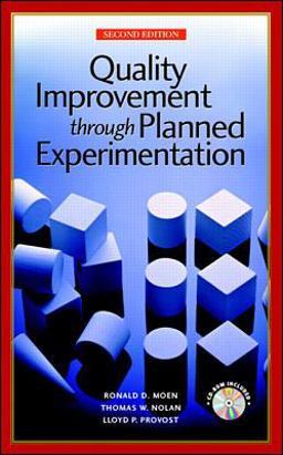 Quality Improvement Through Planned Experimentation 2nd 9780079137814 Front Cover