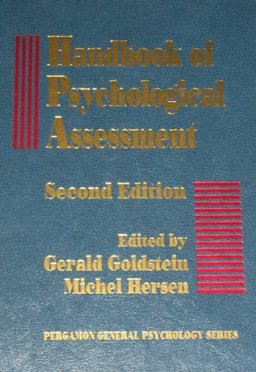 Handbook of Psychological Assessment