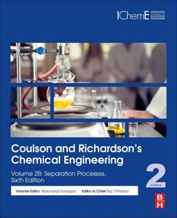 Coulson and Richardson's Chemical Engineering Volume 2B: Separation Processes 6th 9780081010976 Front Cover