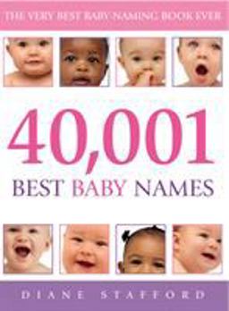 40,001 Best Baby Names  9780091900007 Front Cover