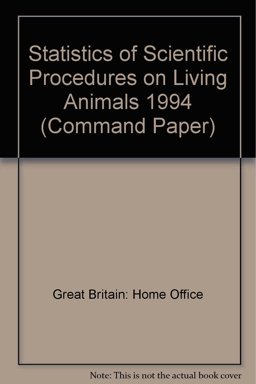 Statistics of Scientific Procedures on Living Animals