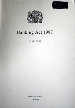 Banking Act 1987