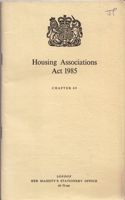 Housing Associations Act 1985