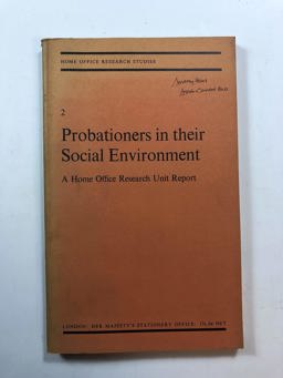 Probationers in Their Social Environment
