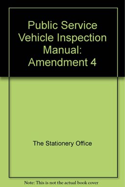 Public Service Vehicle Inspection Manual