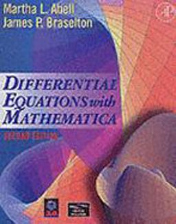 Differential Equations with Mathematica 2nd 1997 9780120415502 Front Cover