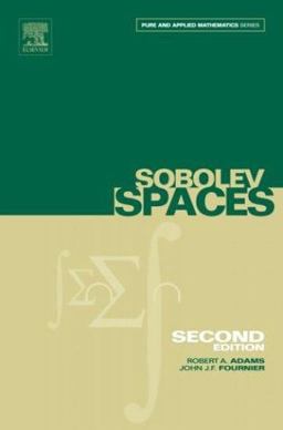 Sobolev Spaces 2nd 9780120441433 Front Cover