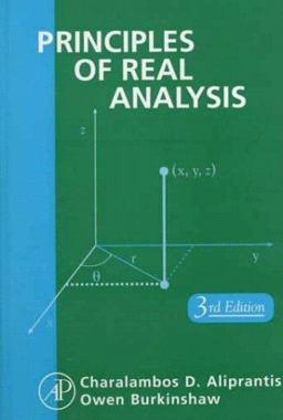 Principles of Real Analysis 3rd 9780120502578 Front Cover
