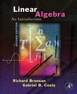 Linear Algebra 2nd 9780120887842 Front Cover