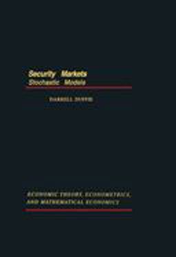 Security Markets Stochastic Models  9780122233456 Front Cover