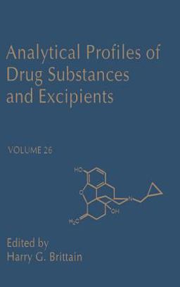 Analytical Profiles of Drug Substances and Excipients  9780122608261 Front Cover